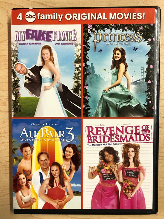 My Fake Fiance, Princess, Au Pair 3, Revenge of the Bri... (DVD, 4-film) - J1231
