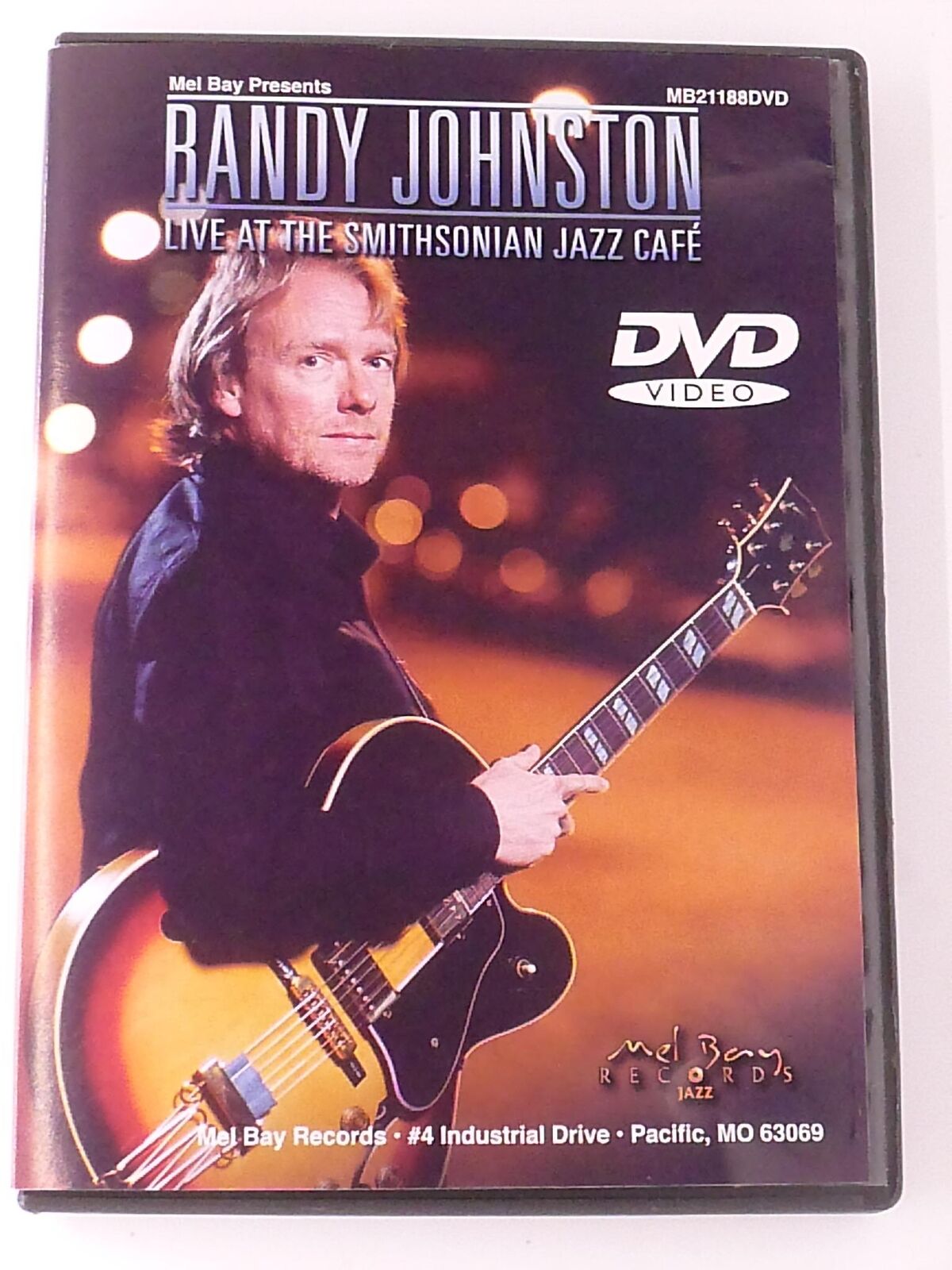 Randy Johnston Live at the Smithsonian Jazz Cafe (DVD, 2005) - K0428