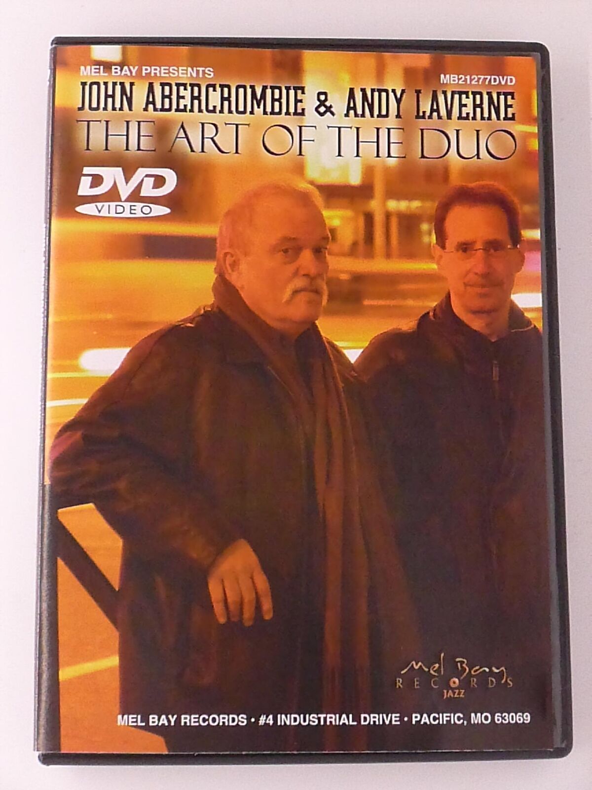 John Abercrombie and Andy Laverne The Art of the Duo (DVD, 2006) - K5