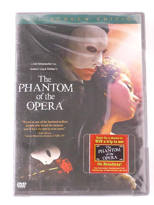 The Phantom of the Opera (DVD, 2004) - NEW24
