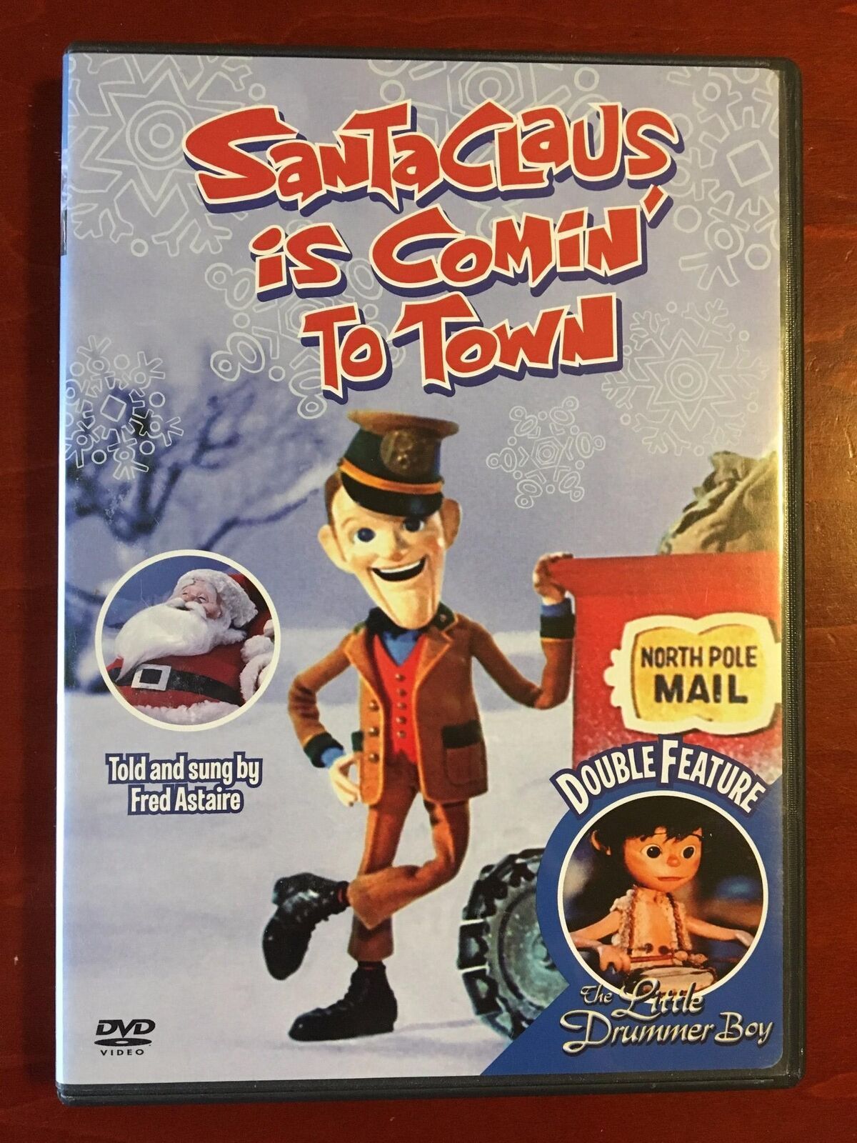 Santa Claus is Coming to Town - The Little Drummer Boy (DVD, 1970) - K6