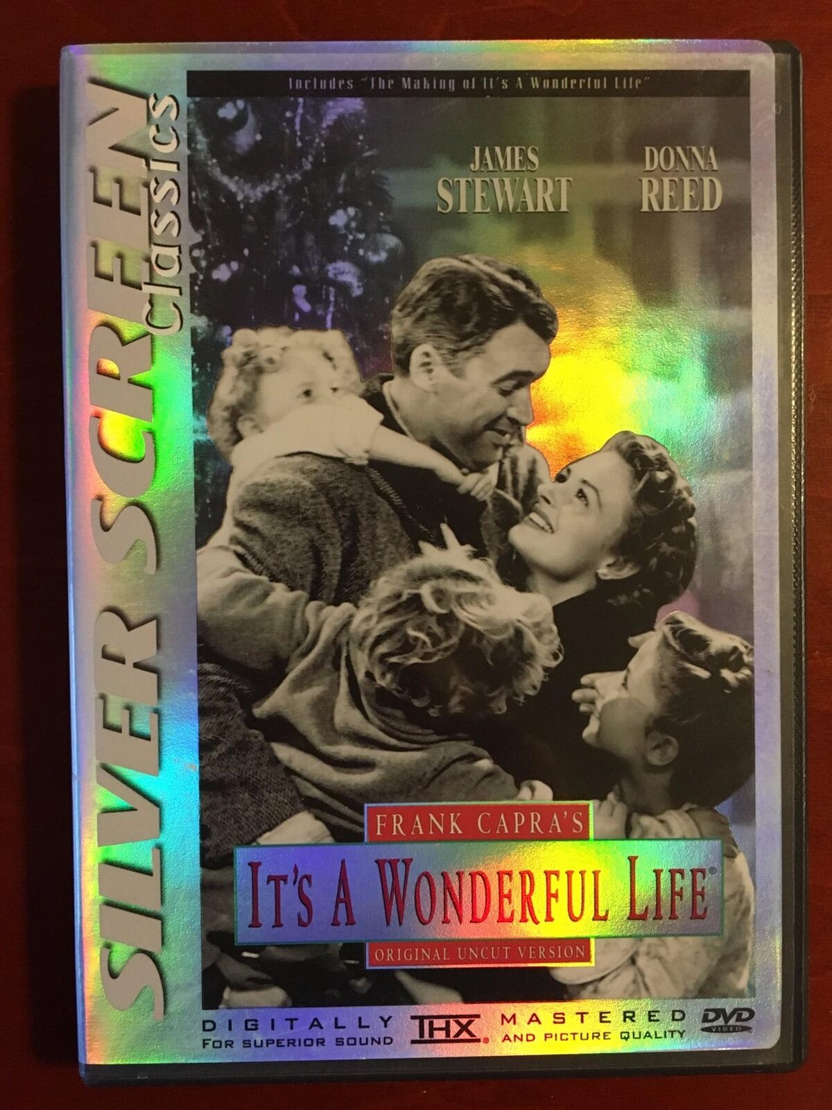 Its a Wonderful Life (DVD, 1946, Original Uncut, Christmas) - K6