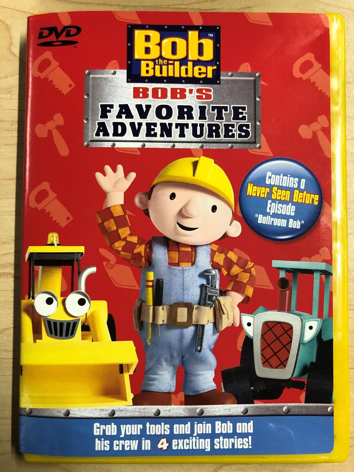 Bob The Builder Bobs Favorite Adventures DVD 4 Episodes K5 DVDs4Me bob-the-builder-bobs-favorite-adventures-dvd-4-episodes-k5-dvds4me