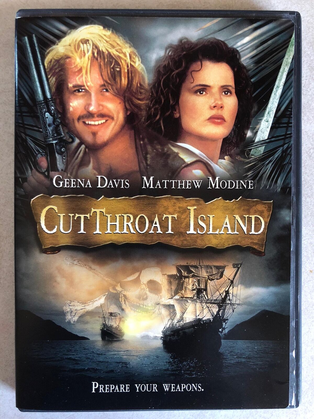 Cutthroat Island (DVD, 1995) - K5