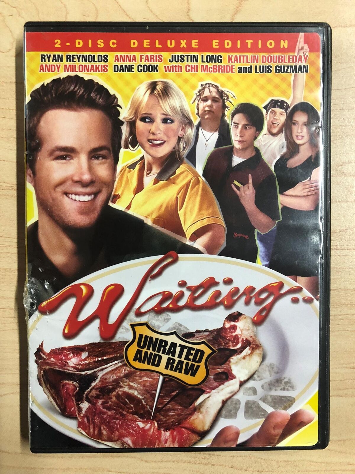 Waiting (DVD, 2005, 2-Disc Deluxe Edition, Unrated) - L04