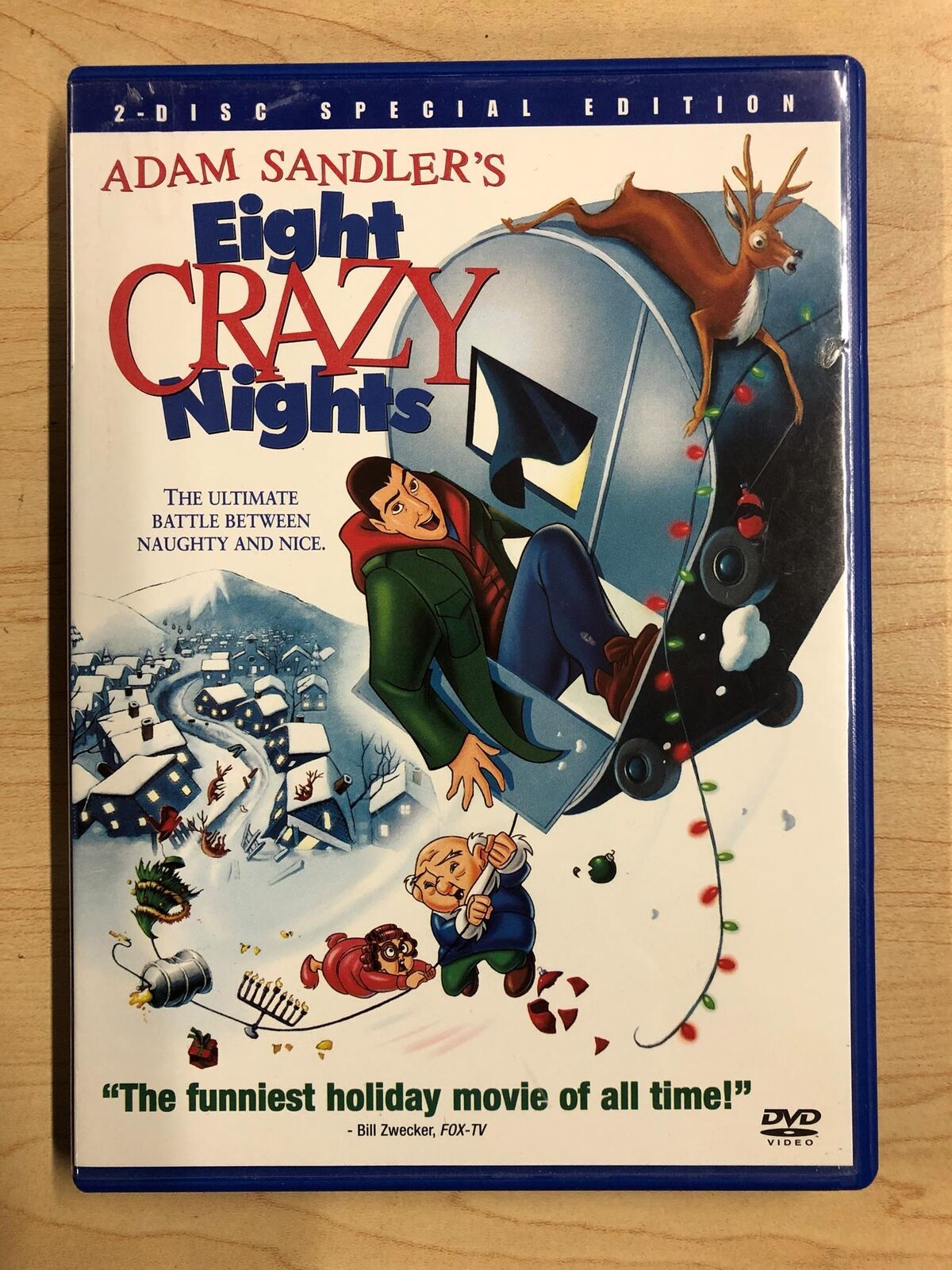 Eight Crazy Nights (DVD, 2003, 2-Disc) - K6