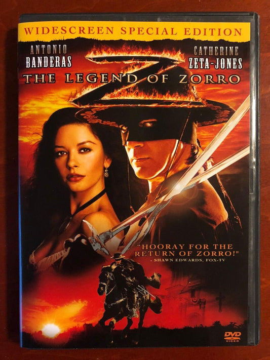 The Legend of Zorro (DVD, widescreen special edition, 2005) - J1231