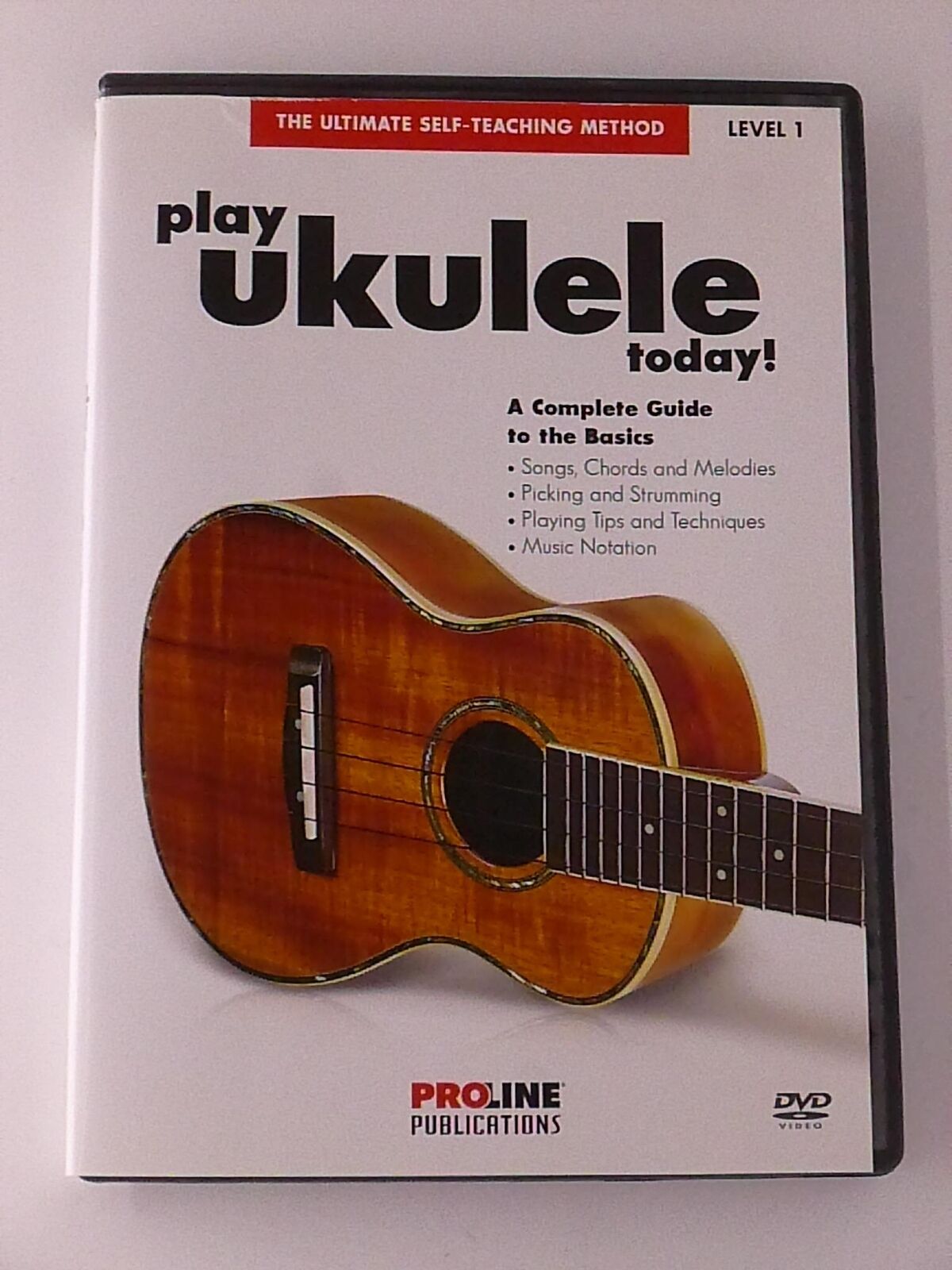 Play Ukulele Today - Level 1 - A Complete Guide to the Basics (DVD) - K0428