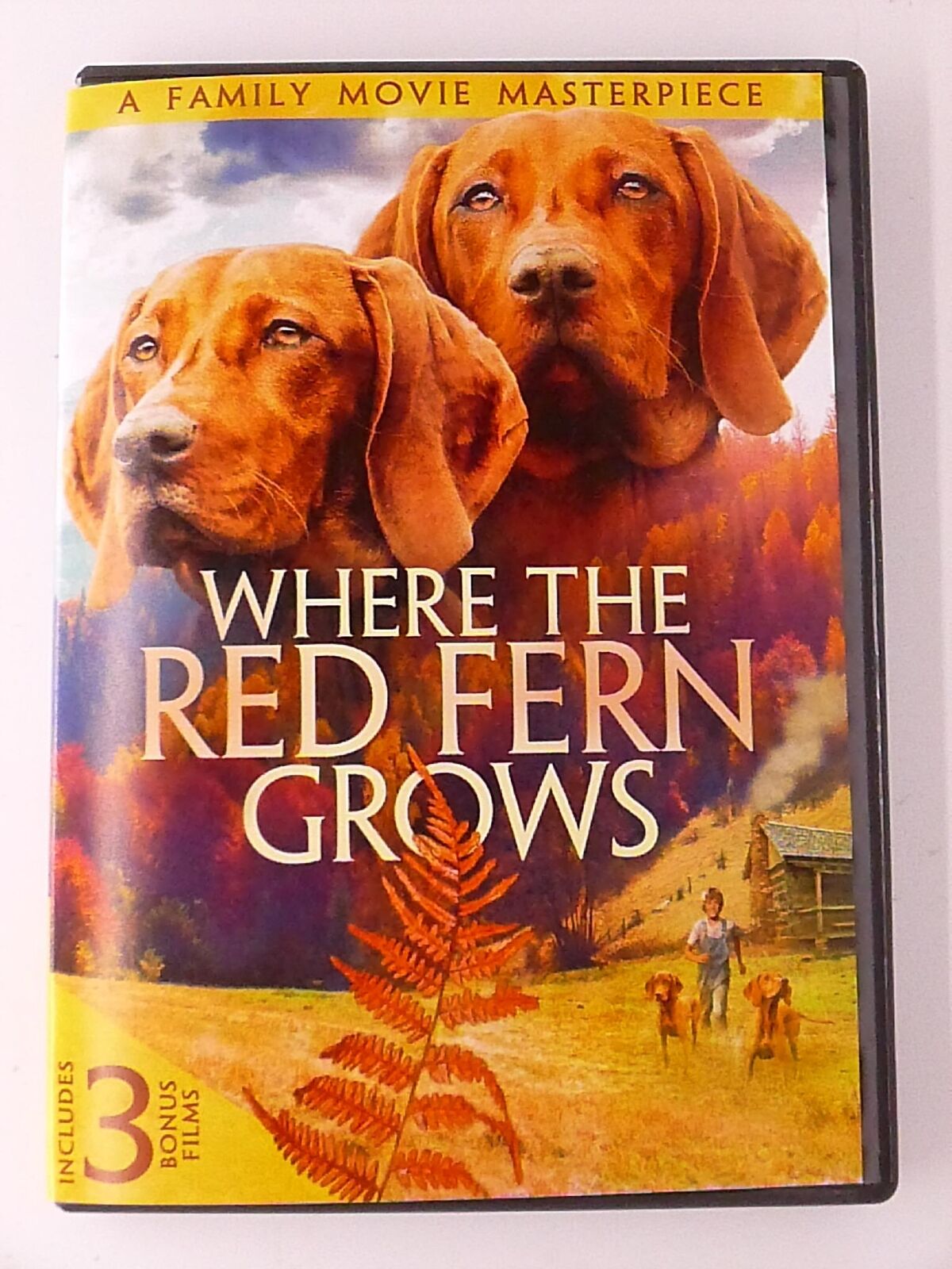 Where the Red Fern Grows, The Legend of Wolf Mountain, B.. (DVD, 4-film) - K0428