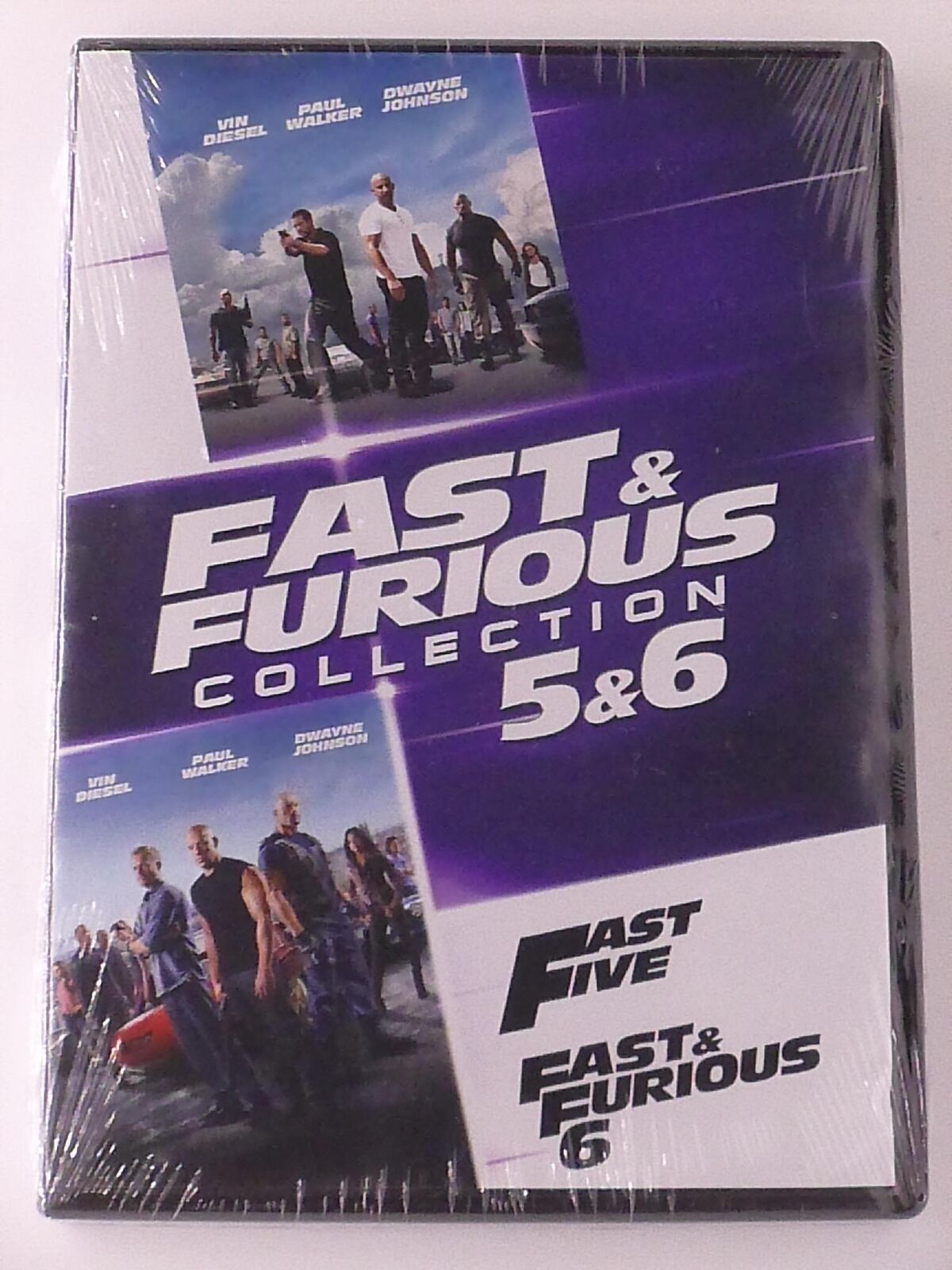 Fast Five - Fast and Furious 6 (DVD, double feature) - NEW24