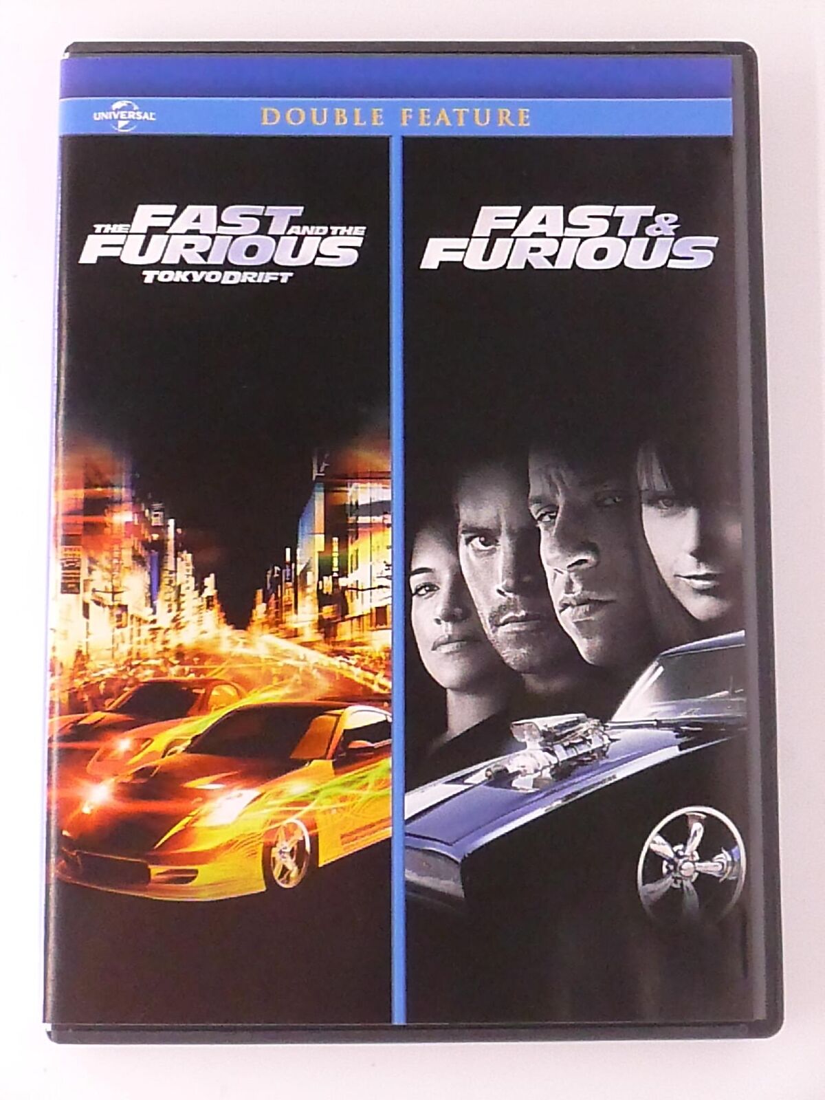 The Fast and the Furious Tokyo Drift - Fast and Furious (DVD, 2-film) - K0303