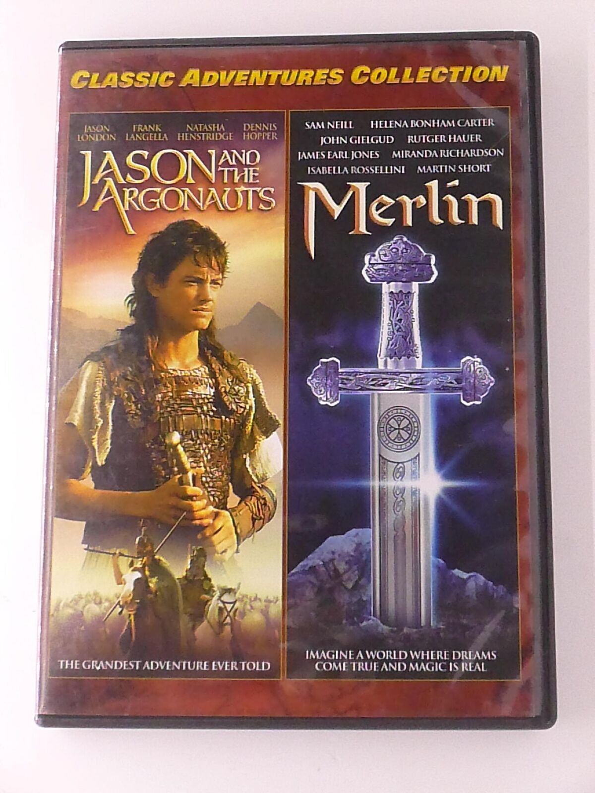 Jason and the Argonauts - Merlin (DVD, double feature) - K5