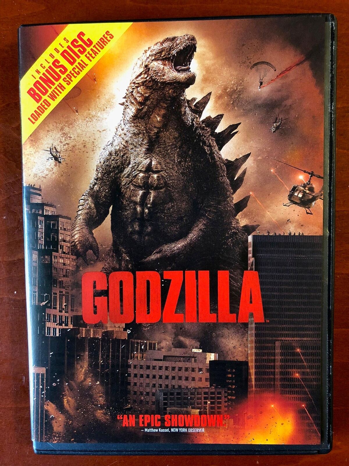Godzilla (DVD, 2014) - K8