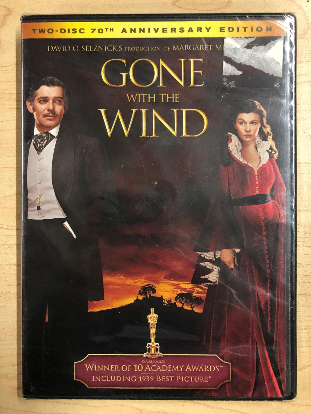 Gone With the Wind (DVD, 1939, 2Disc 70th Anniversary Edition) NEW2