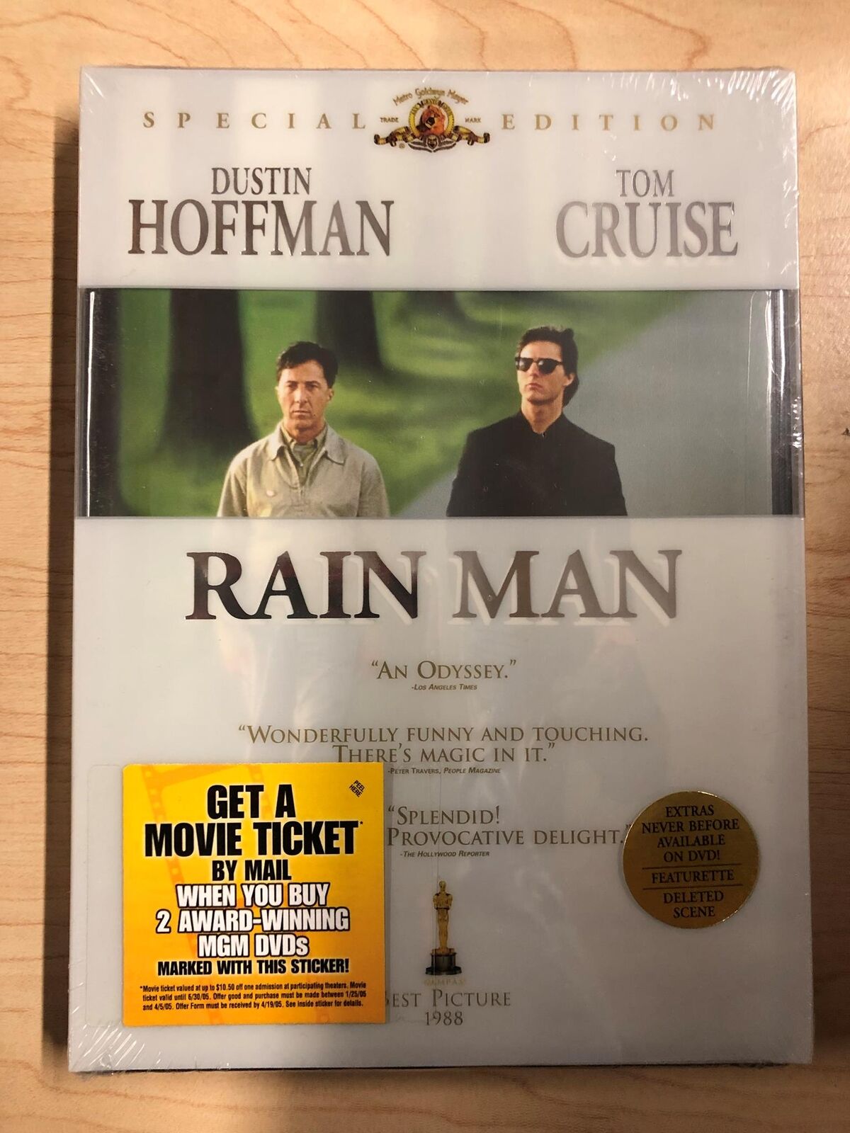 Rain Man (DVD, 1988, Special Edition) - NEW24