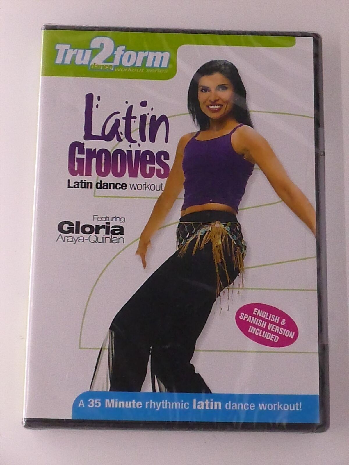 Tru2form Latin Grooves Workout - Gloria Araya-Quinlan (DVD, exercise) - NEW24