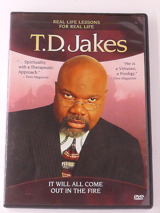 T.D Jakes - It Will All Come Out In the Fire (DVD) - J1231
