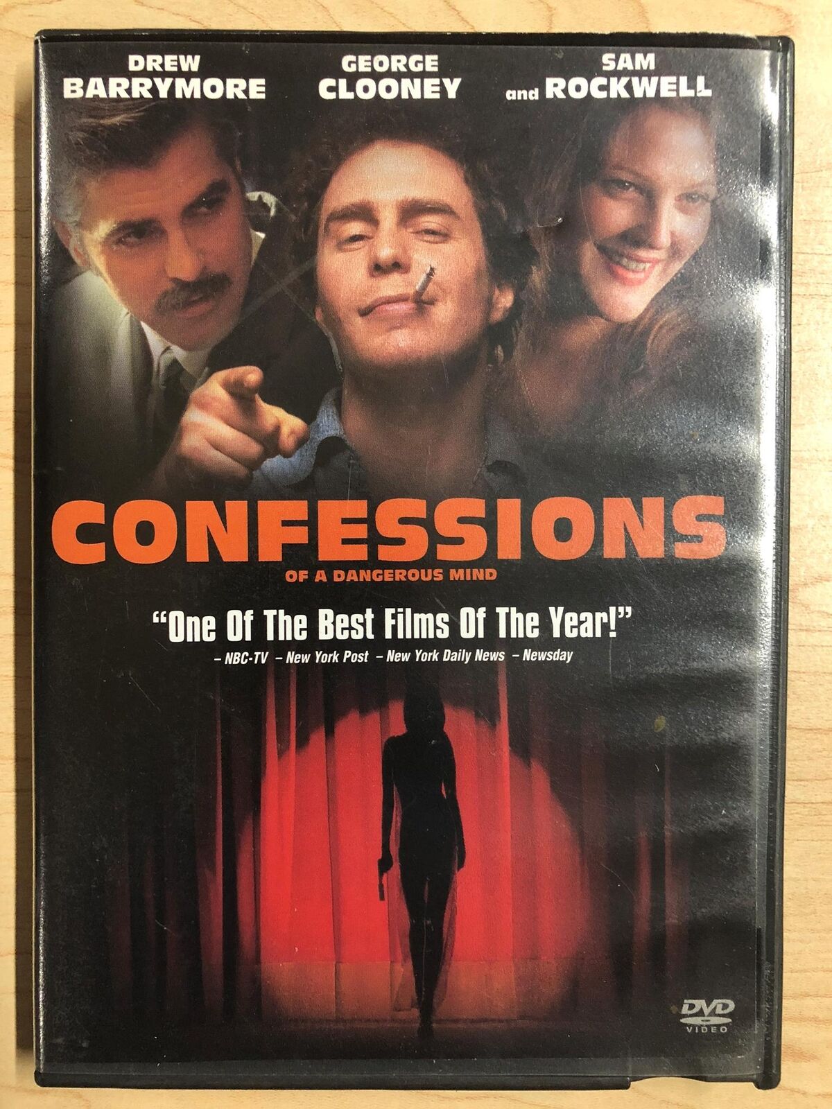 Confessions of a Dangerous Mind (DVD, 2002) - K8