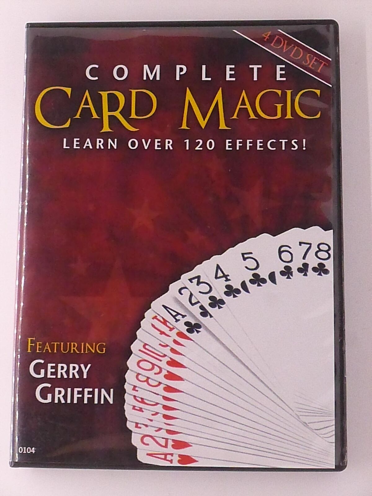 Complete Card Magic Learn over 120 Effects - Gerry Griffin (DVD, 4-disc) - K0428