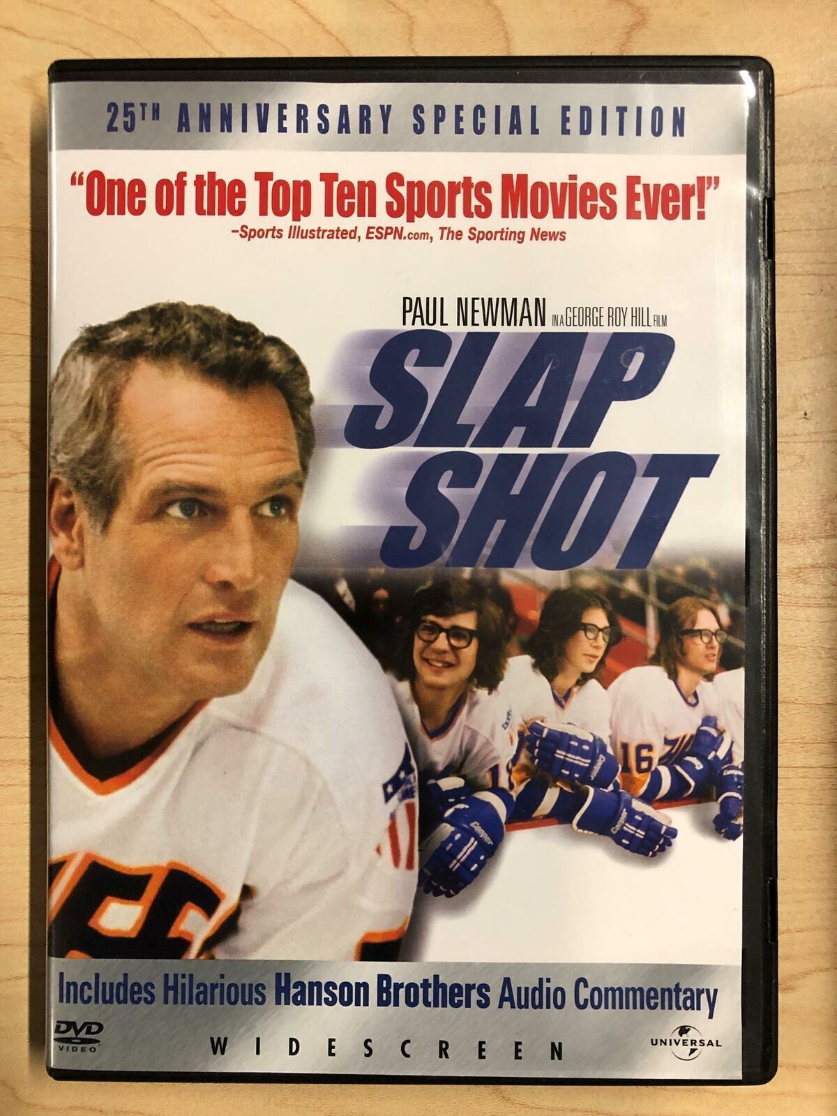 Slap Shot (DVD, 1977, 25th Anniversary Edition, widescreen) - K7