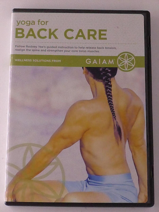 Yoga for Back Care (DVD, Gaiam, exercise) - J1231