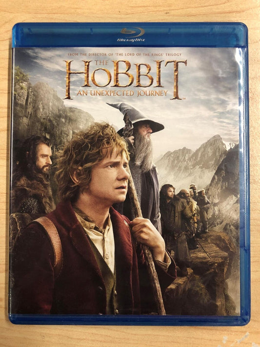 The Hobbit - An Unexpected Journey (Blu-ray and DVD, 2012) - J1231