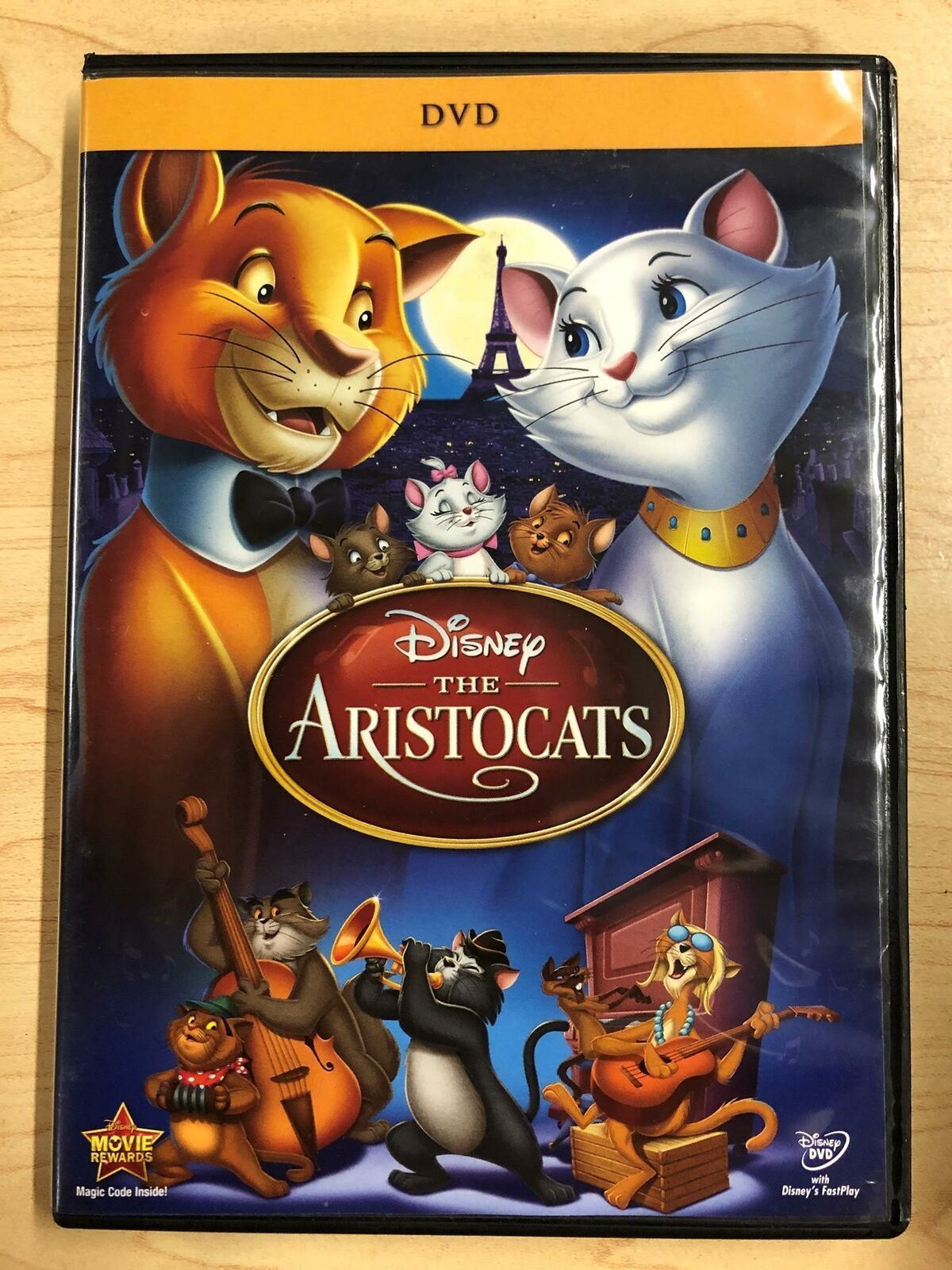 The Aristocats (DVD, Disney, 1970) - K10