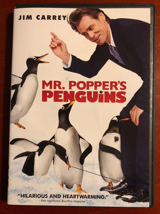 Mr. Poppers Penguins (DVD, 2011) - J1105