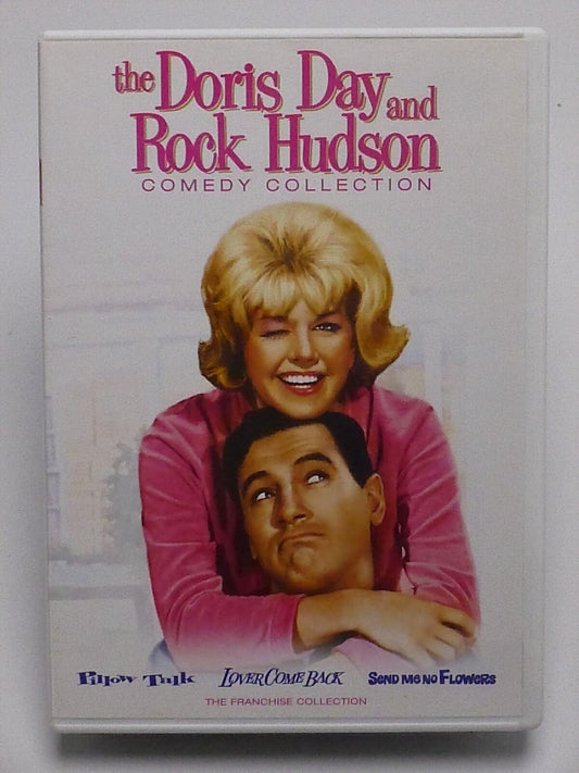The Doris Day and Rock Hudson Col. - Pillow Talk, Lover.. (DVD, 3-film) - K10