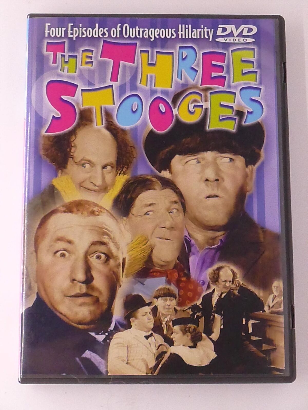 The Three Stooges - Disorder in the Court, Brideless.. (DVD, 4 episodes) - K0428
