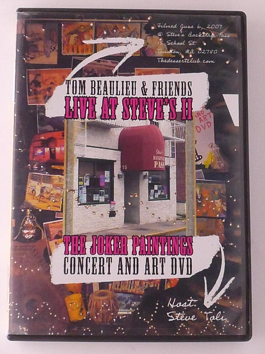 The Joker Paintings Concert and Art DVD - Tom Beaulieu and Friends (DVD) - K0428
