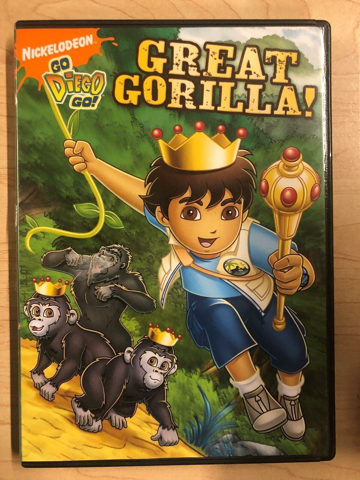 Go Diego Go - Great Gorilla (DVD, Nickelodeon, 2008) - K5