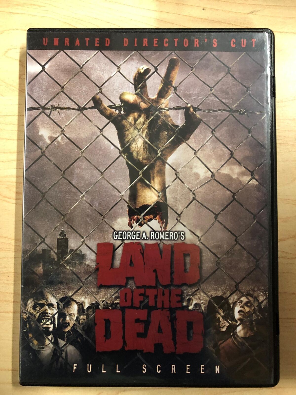 Land of the Dead (DVD, 2005, Unrated Directors Cut, Full Frame) - K6