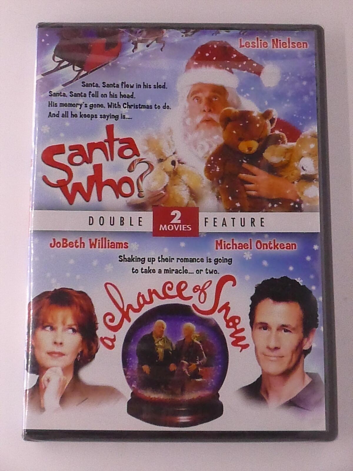 Santa Who - A Chance of Snow (DVD, Christmas double feature) - NEW24