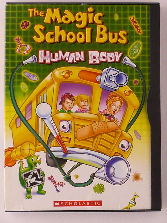 The Magic School Bus - Human Body (DVD, Scholastic, 3 ep) - K5