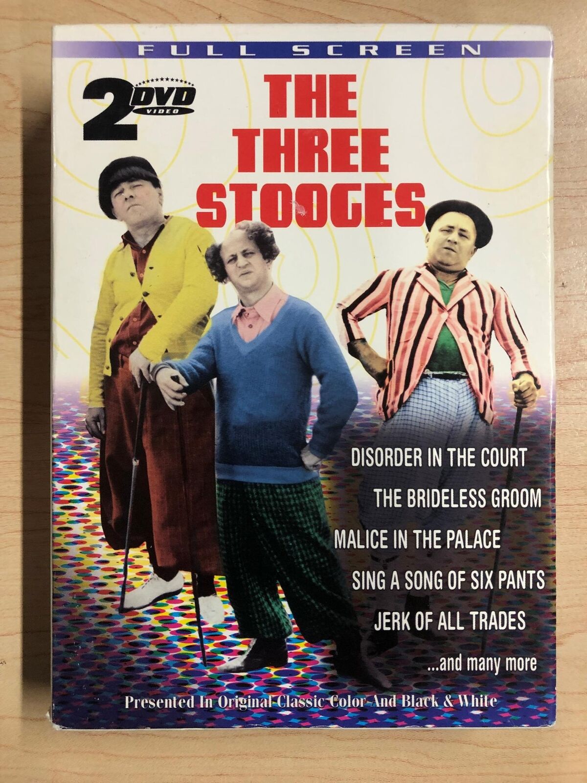 The Three Stooges - 2-Pack (DVD, 2-disc, full screen) - K9