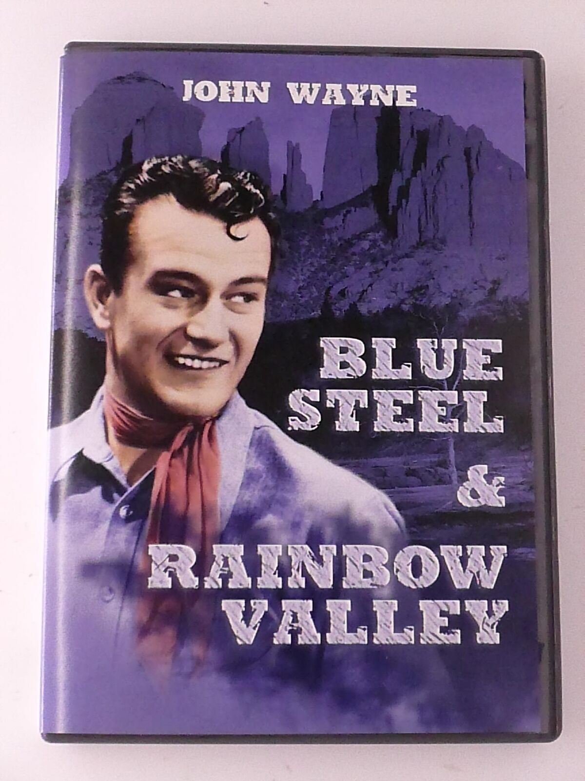 Blue Steel - Rainbow Valley (DVD, John Wayne Double Feature) - K0107