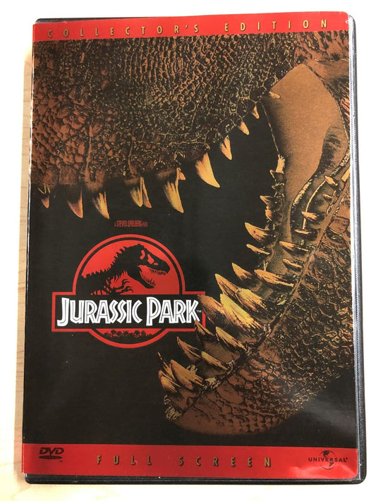 Jurassic Park (DVD, Collectors Edition, Full Screen, 1993) - J1231