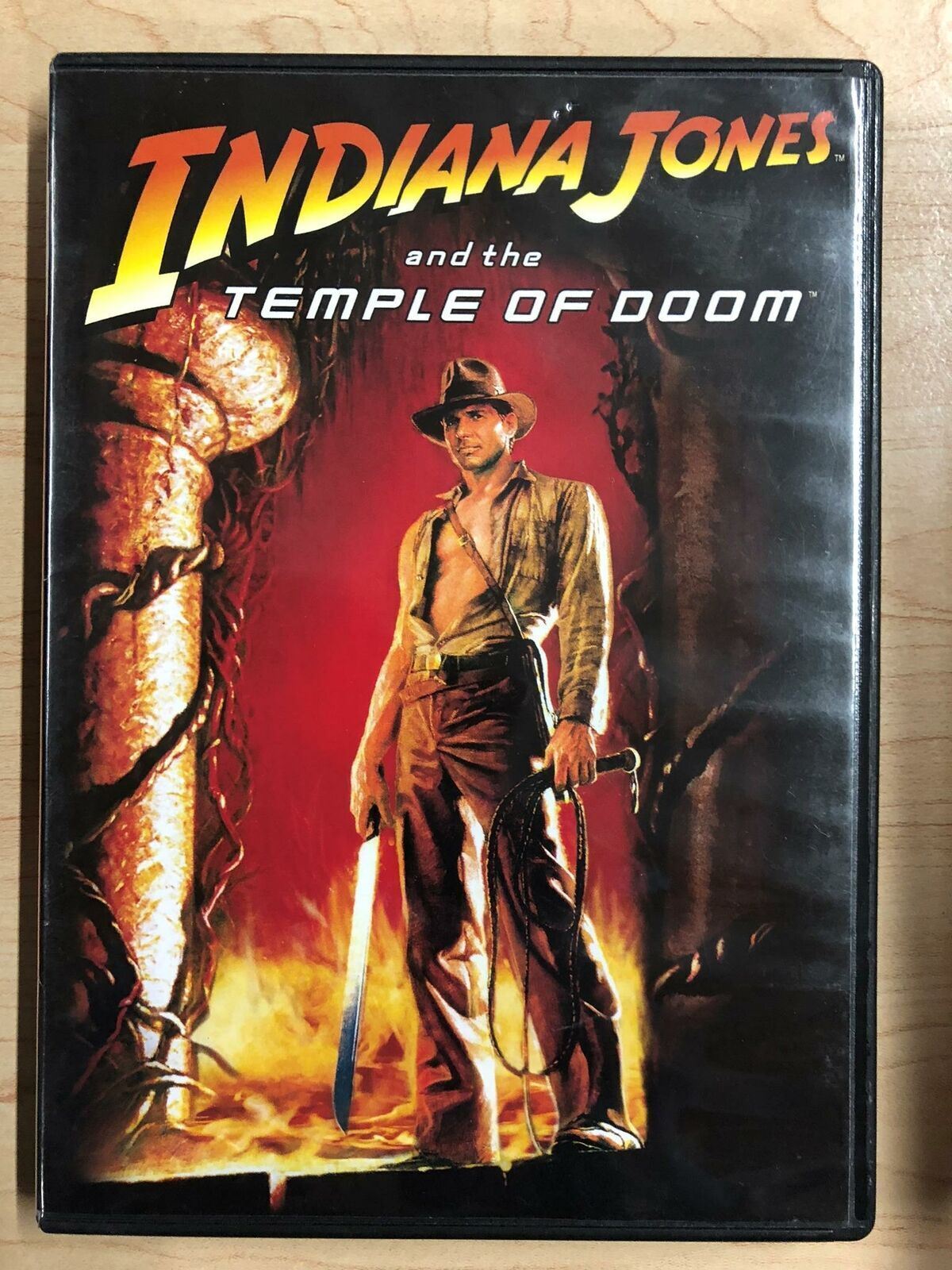 Indiana Jones and the Temple of Doom (DVD, 1984) - K8