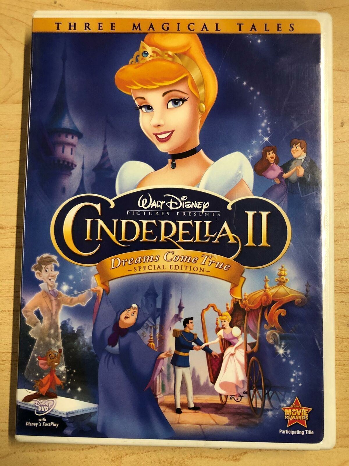Cinderella 2 - Dreams Come True (DVD, Special Edition, Disney, 2001) - K10