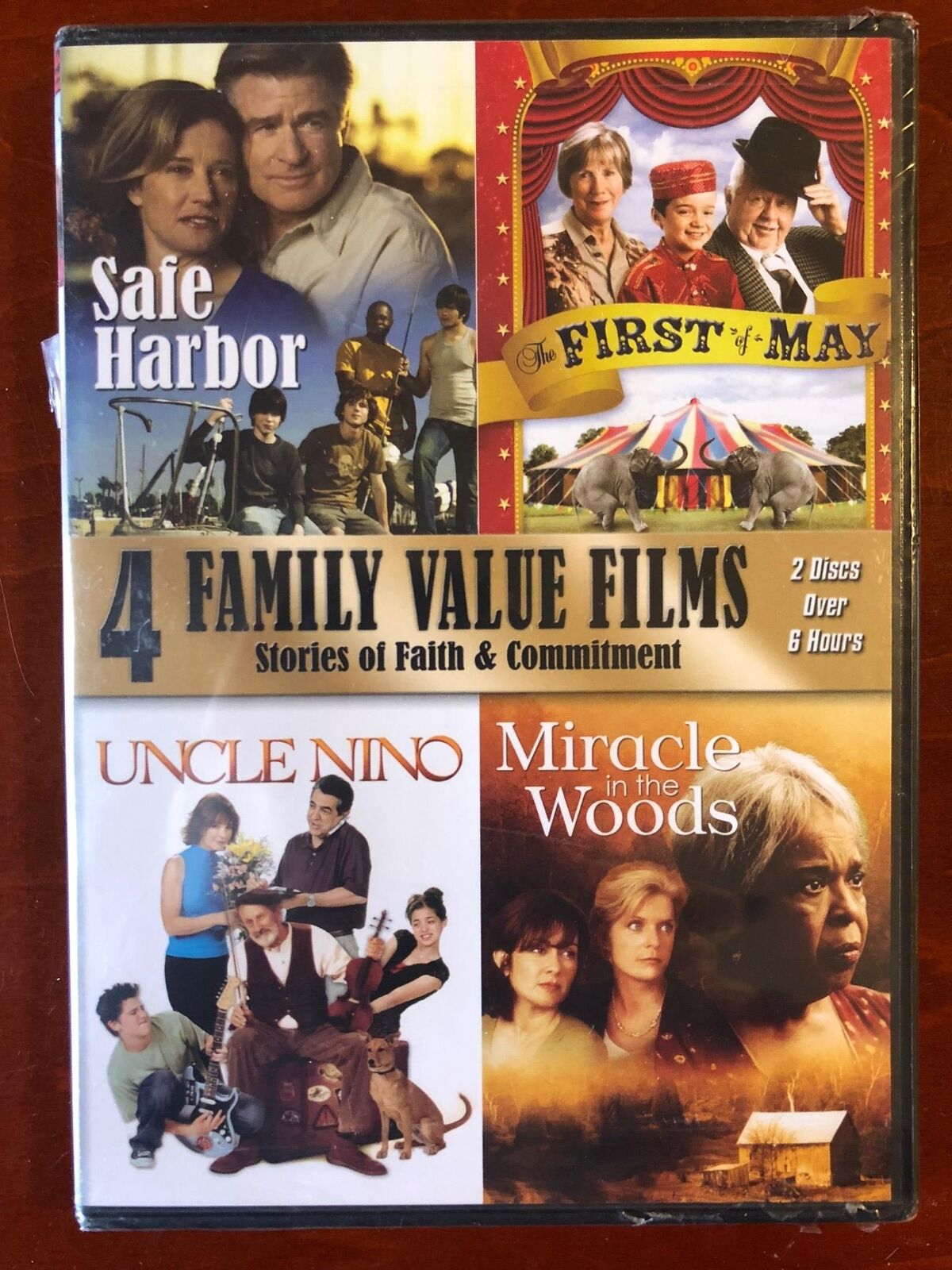 Safe Harbor, The First of May, Uncle Nino, Miracle in t... (DVD, 4-film) - NEW24
