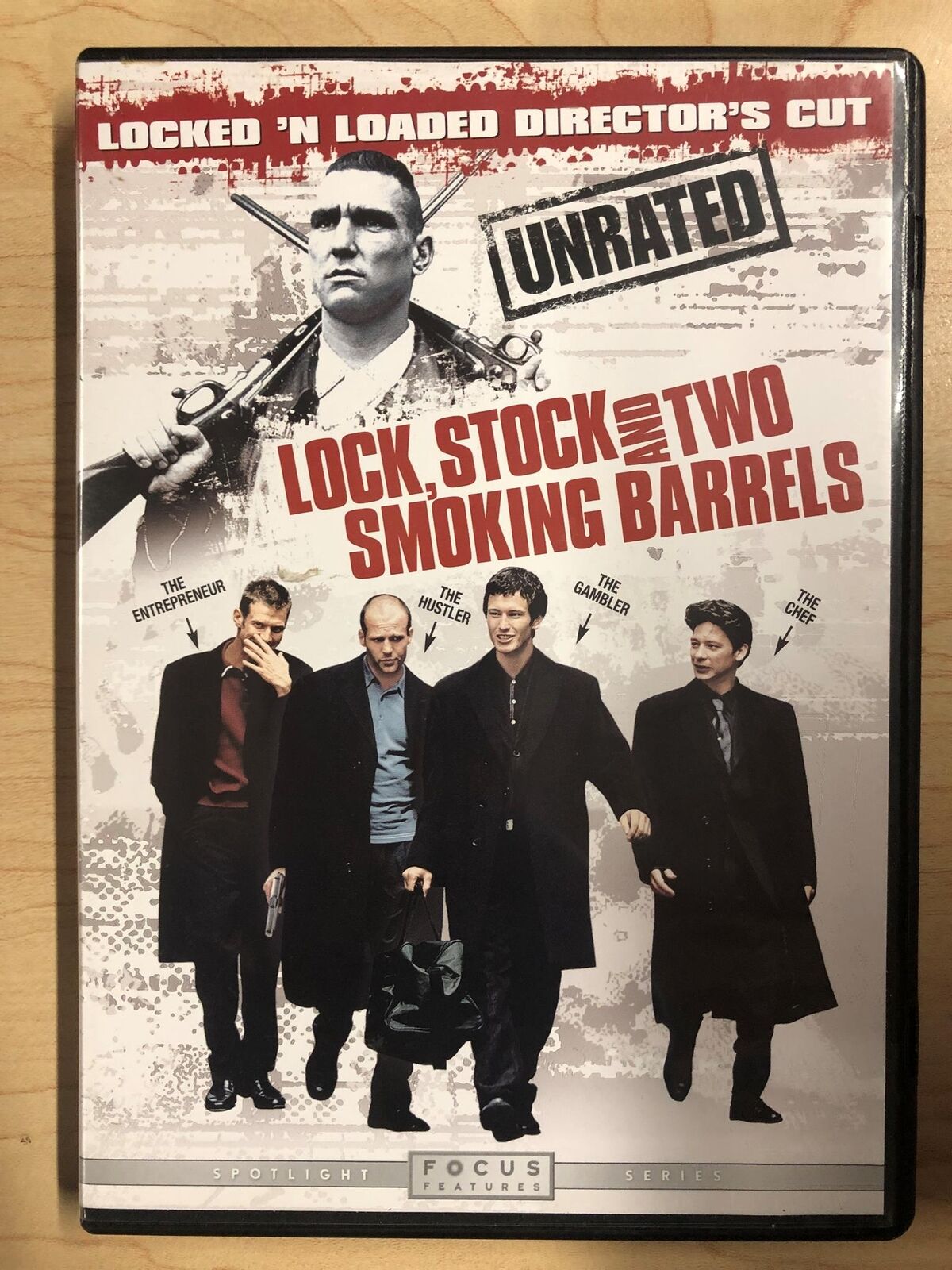 Lock, Stock and Two Smoking Barrels (DVD, Directors Cut, Unrated, 1998) - L01