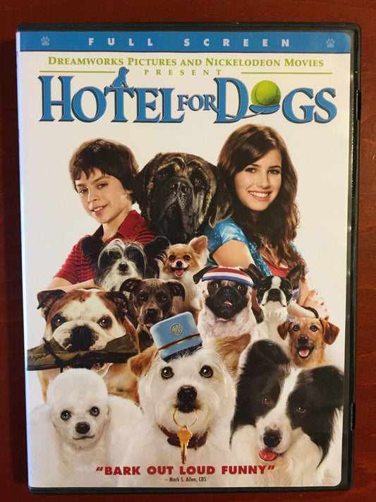 Hotel for Dogs (DVD, 2009, Full Screen) - J1231