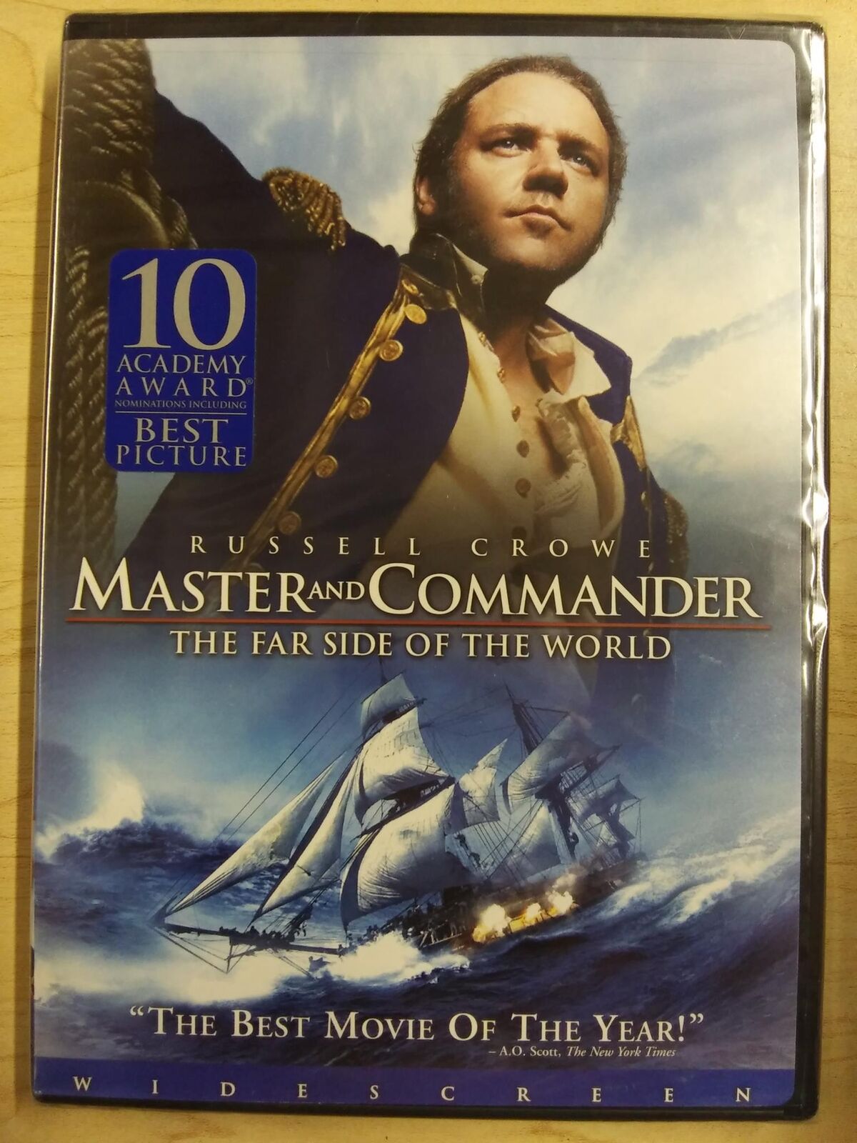 Master and Commander The Far Side of the World (DVD, 2003, Widescreen) - NEW24