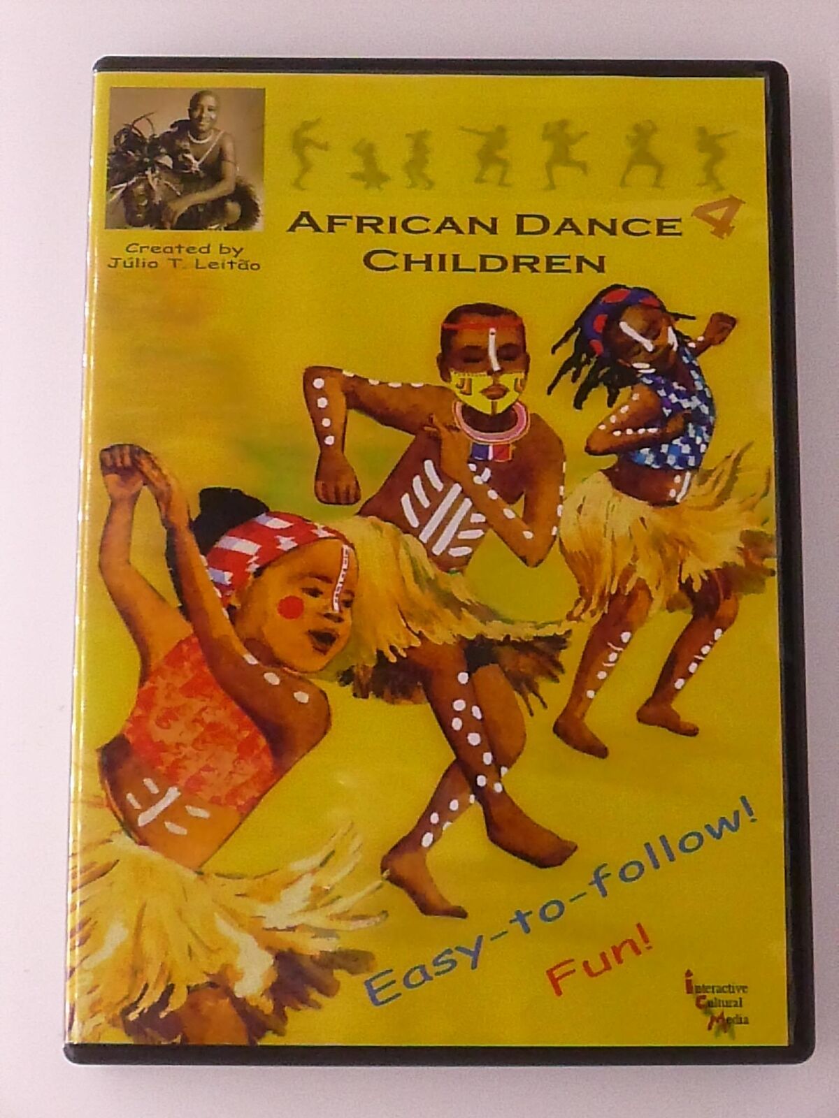 African Dance 4 Children (DVD, easy to follow, 2005) - K0303
