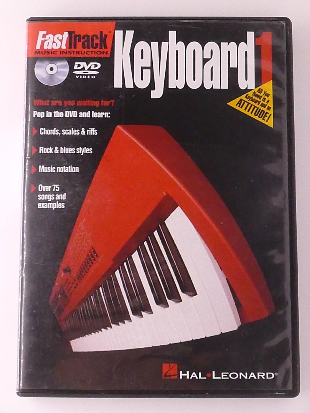 FastTrack Muic Instruction - Keyboard 1 (DVD) - K5