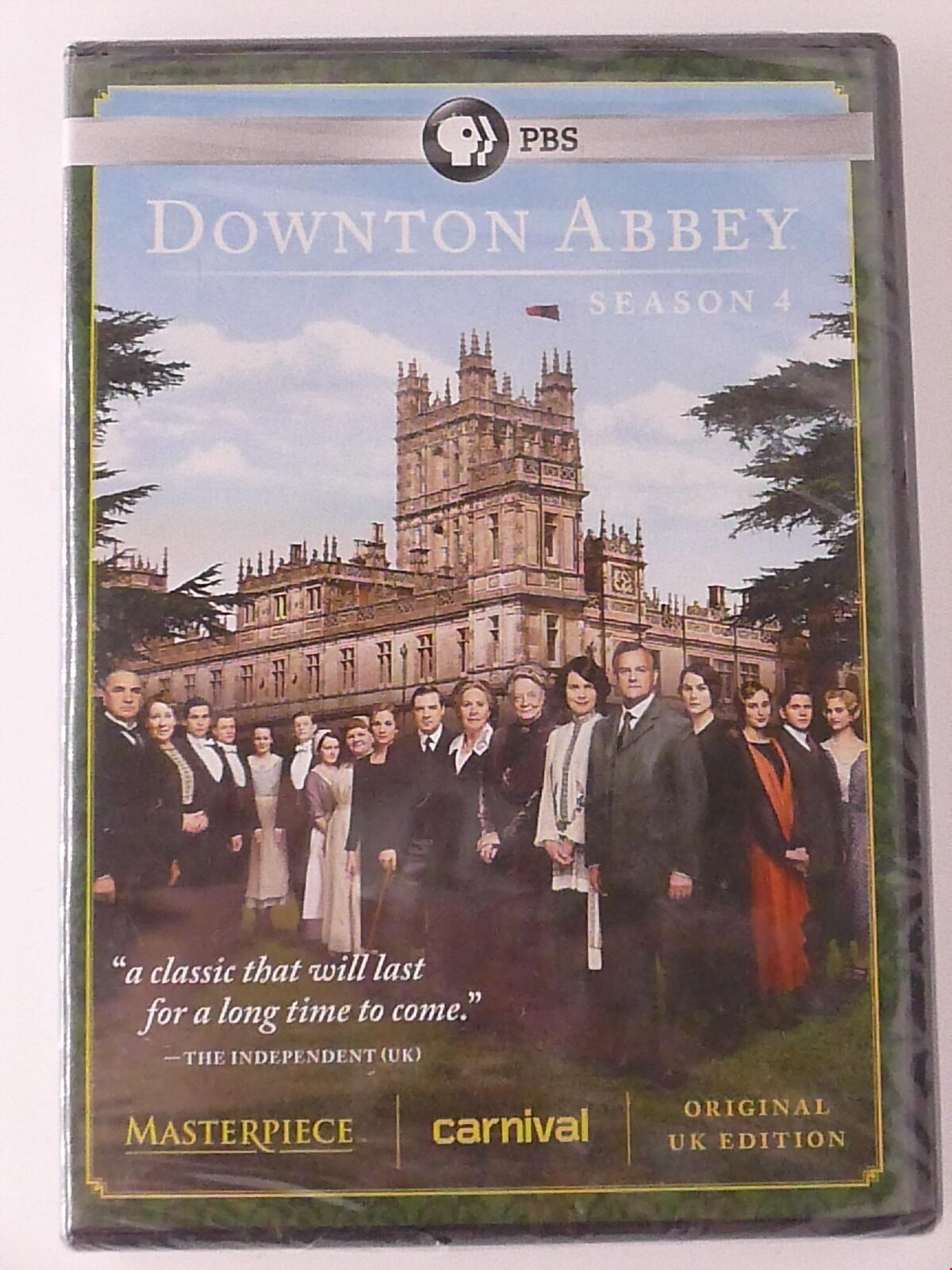 Downton Abbey - Season 4 (DVD, PBS, Original UK Edition, 2014) - NEW24