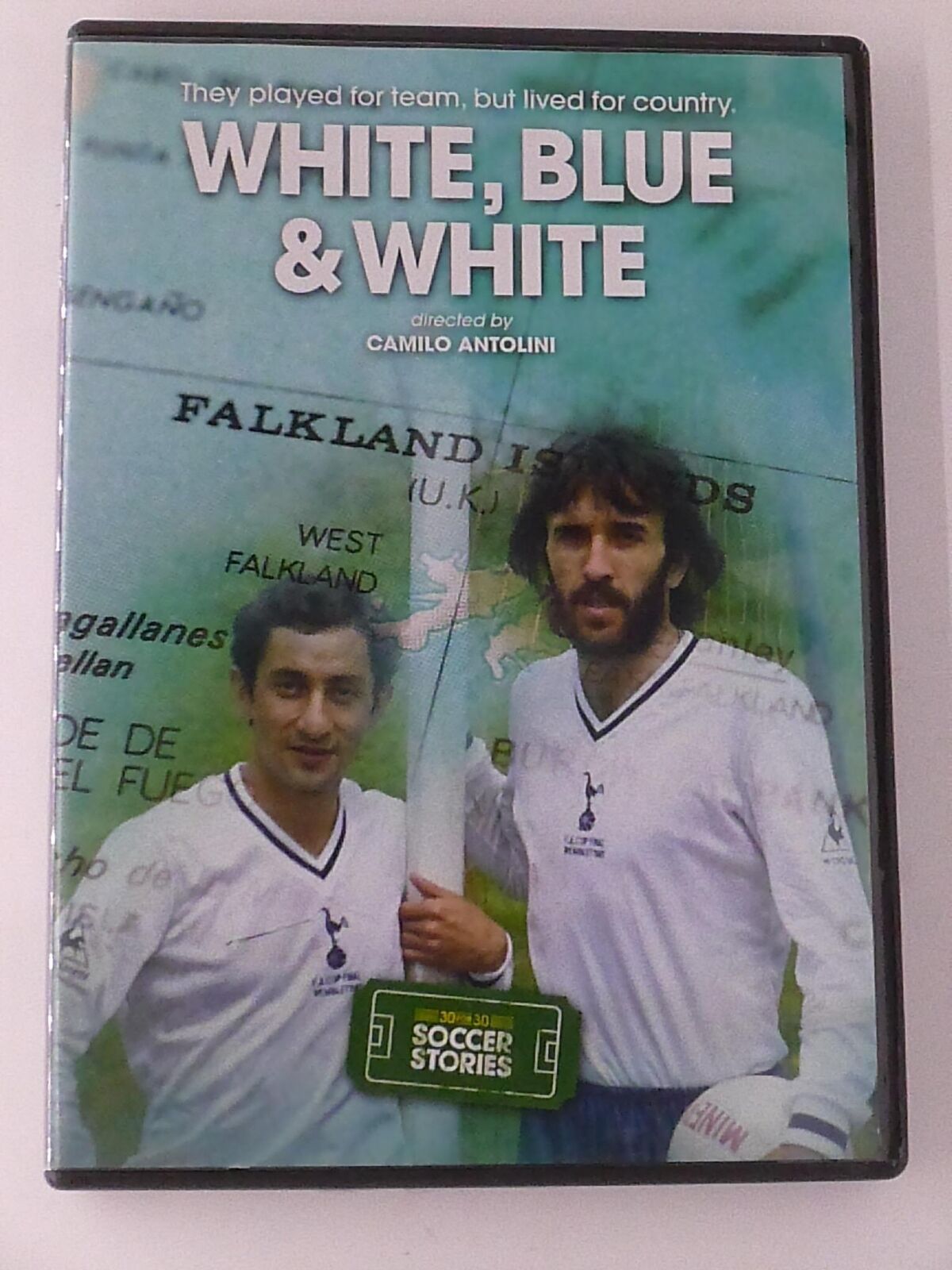 White, Blue and White (DVD, 2014, Soccer) - K0428