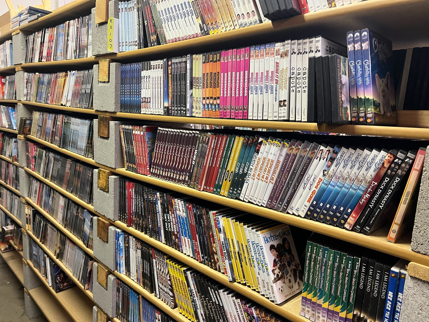 50 DVD Lot - Random surplus DVDs off the retail shelf