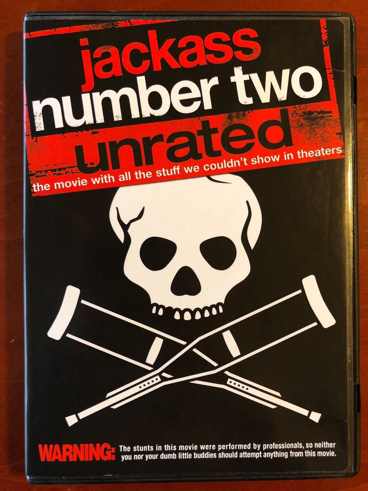 Jackass - Number Two (DVD, 2006, Unrated) - J1022